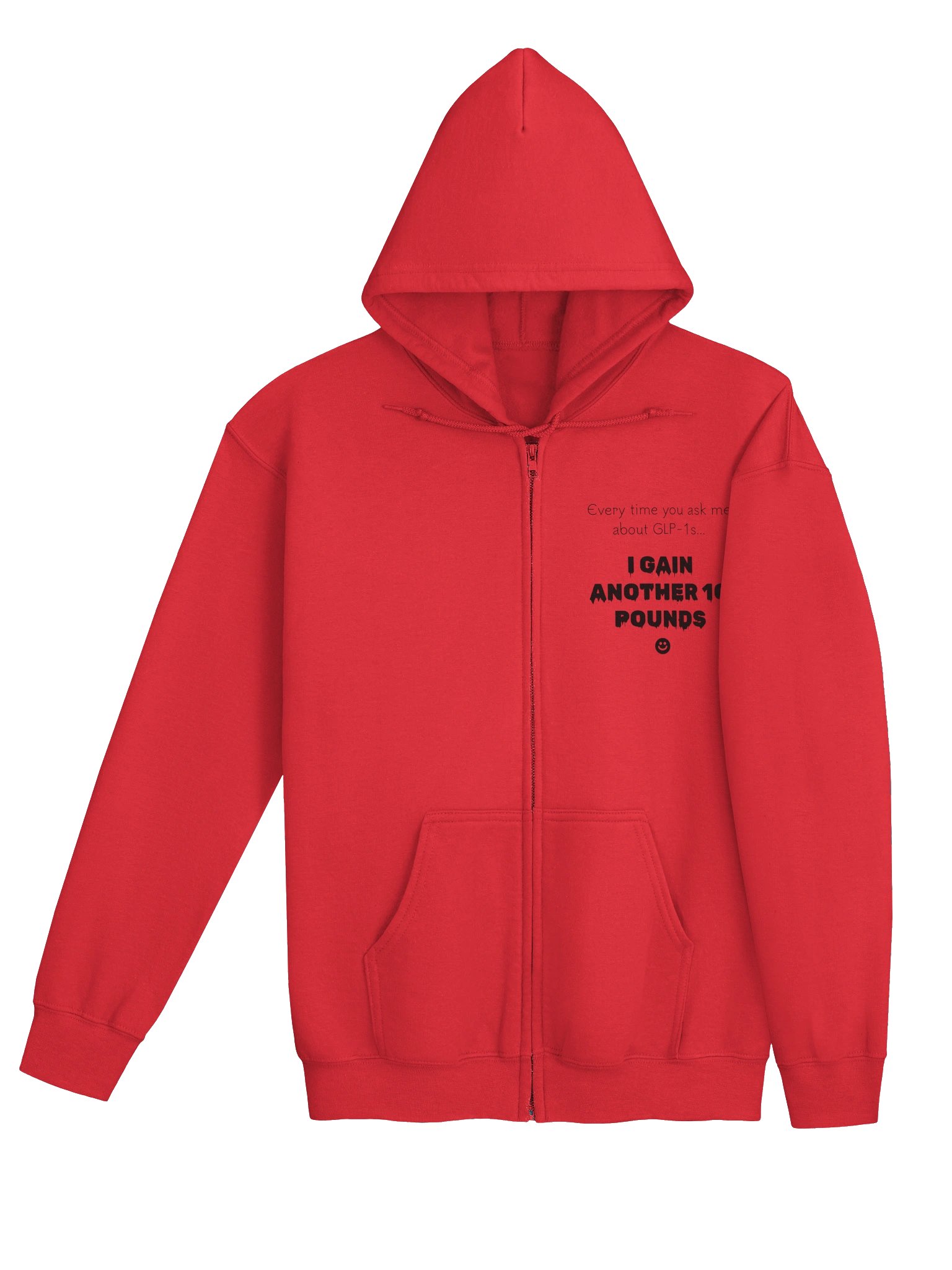 Ask Me About GLP-1s Zip Hoodie product image (4)