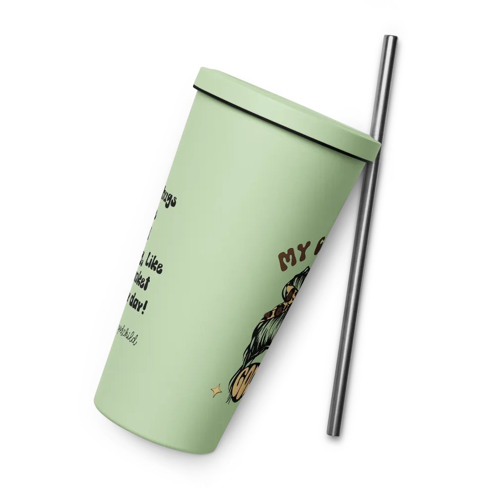 Godmother proposal coffee tumbler, Gift for godmom product image (50)