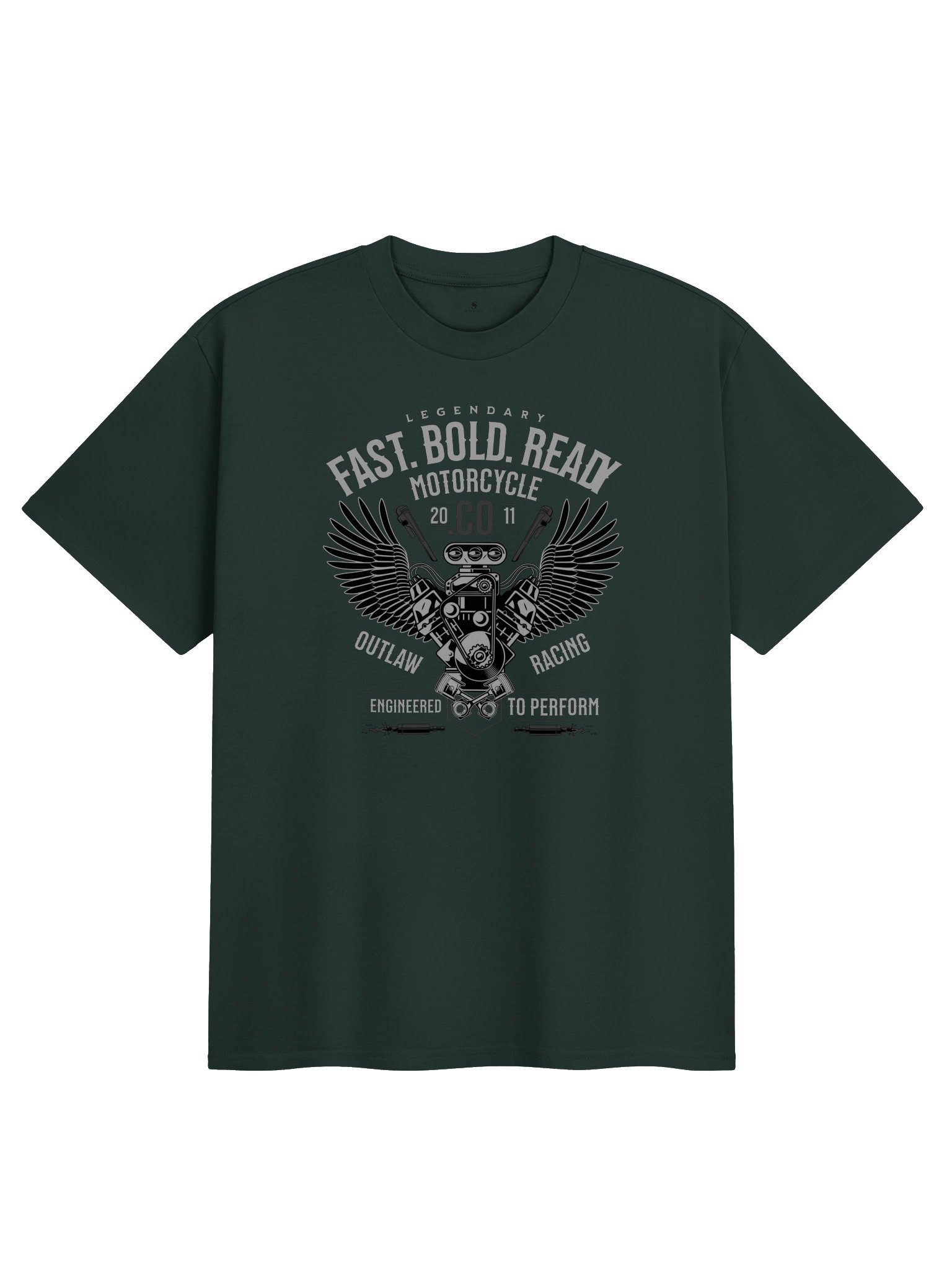 Legendary Motorcycle Outlaw Racing Tee product image (28)