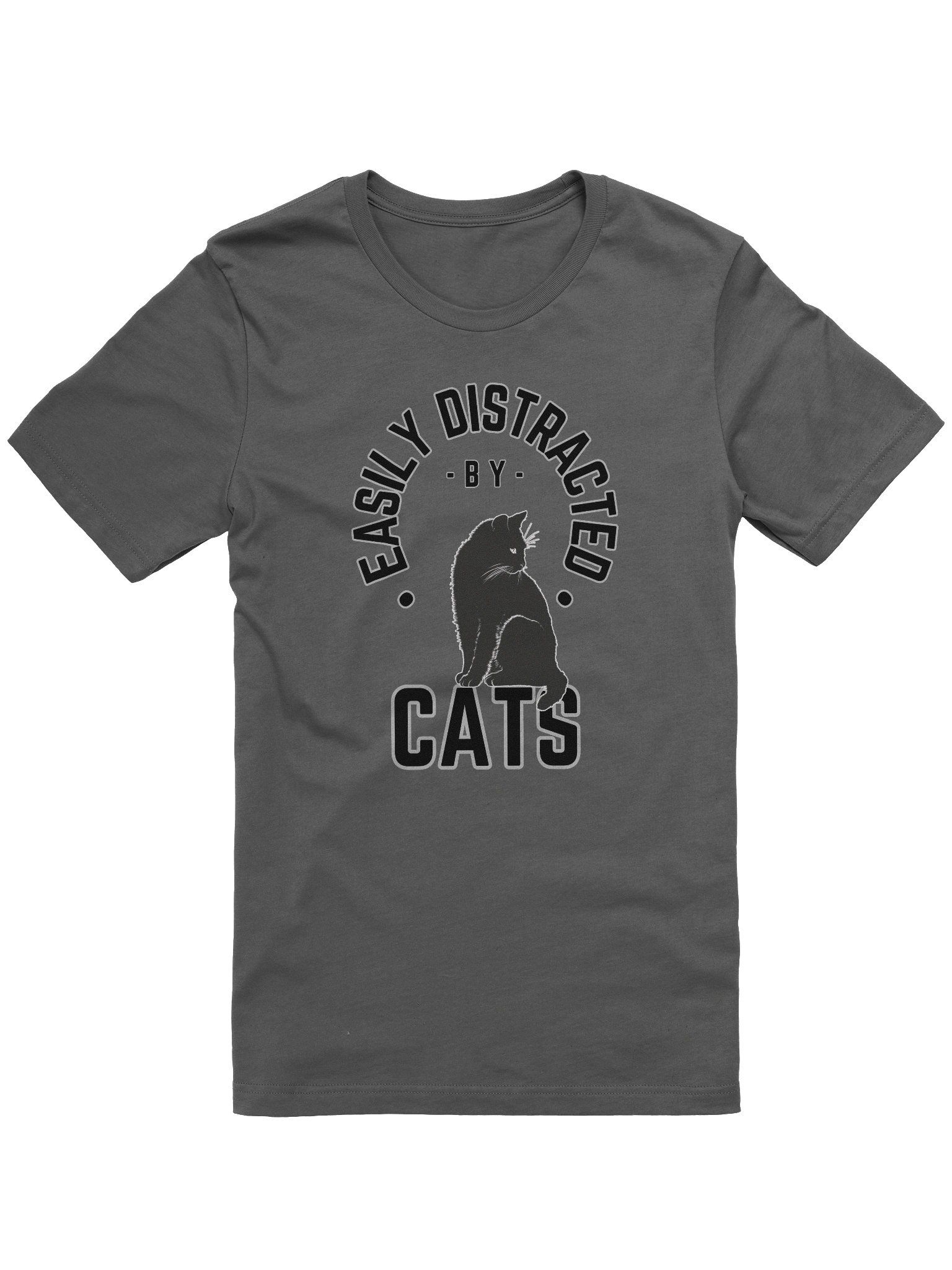 Easily Distracted by Cats T-Shirt product image (2)