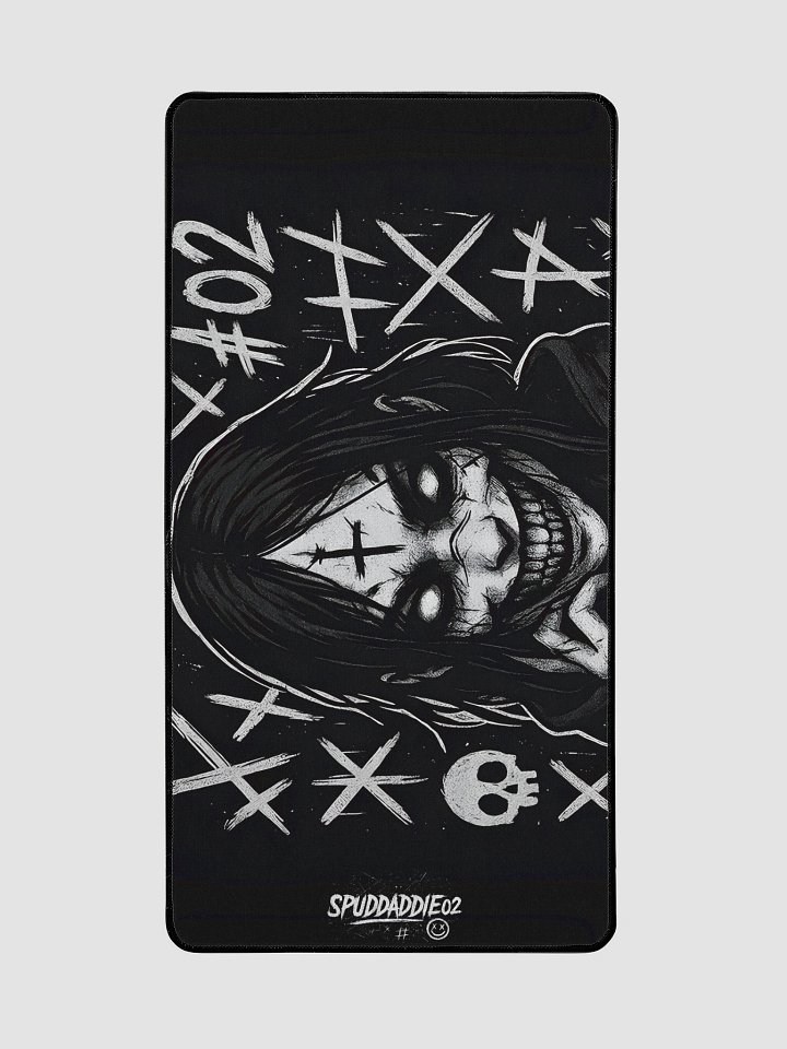 #02 SPUDDADDIE // Blackout Curse Desk Mat product image (2)