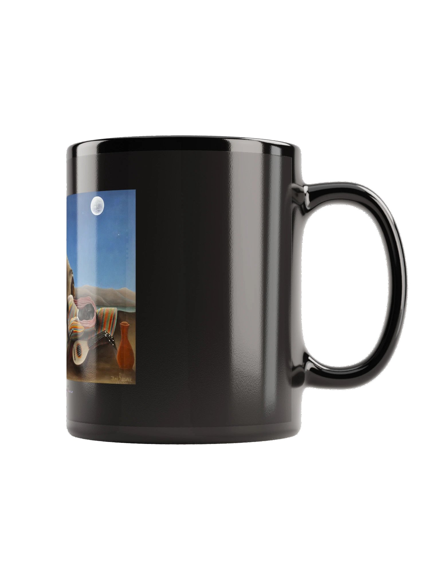 The Sleeping Gypsy — Black Mug product image (3)
