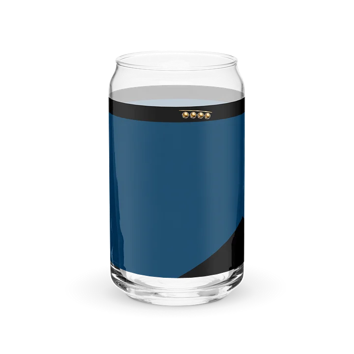 Officer Inspired Can Glass - Blue Division product image (2)