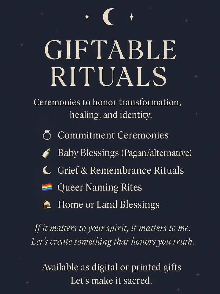 🌕 Other Rites & Giftable Ceremonies product image (1)