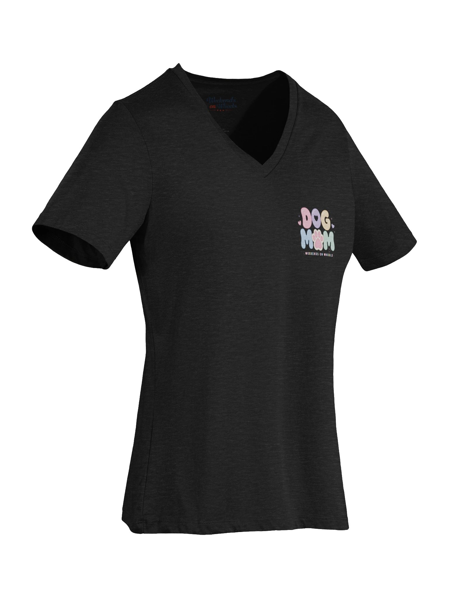 Coffee, Campfires & Dog Mom Things V-Neck Tee 🐾☕🏕️ product image (5)