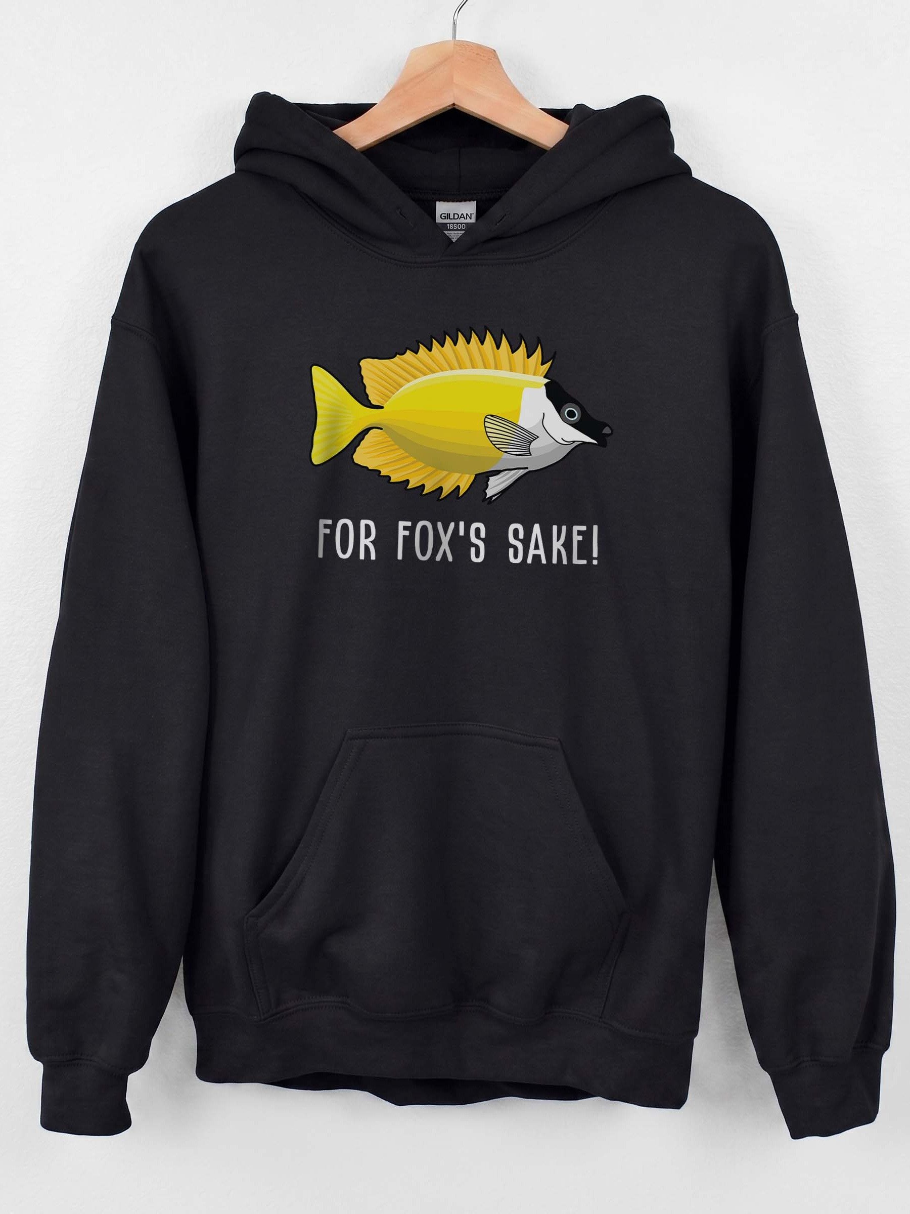 For Fox's Sake Foxface Rabbitfish Hoodie for Reef Aquarium Lovers product image (1)