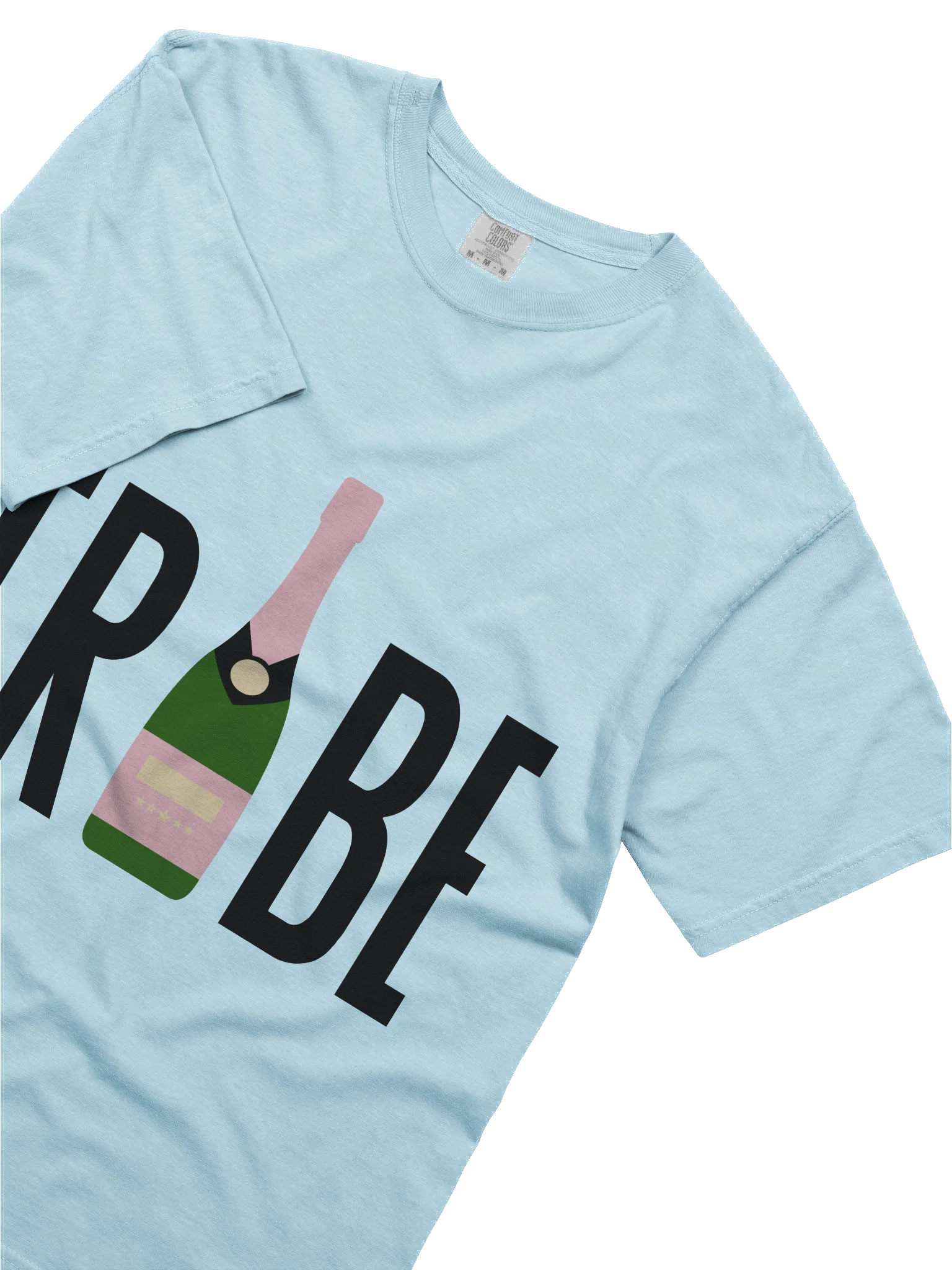 👯🍾 TRIBE Champagne Bottle Shirt | Bridal Party Tee, Bachelorette Matching Outfit, Bride Squad Graphic T-Shirt product image (19)
