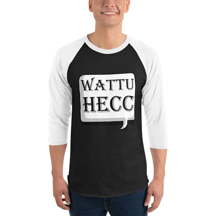 wattuhecc Tultex Fine Jersey Raglan Tee product image (1)