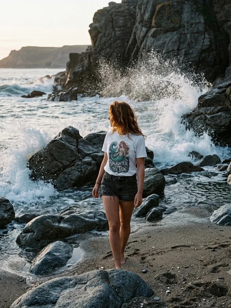 The Mermaid of Zennor Legend Tee product image (1)