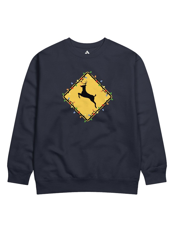 Deer Crossing Holiday Sweatshirt product image (1)