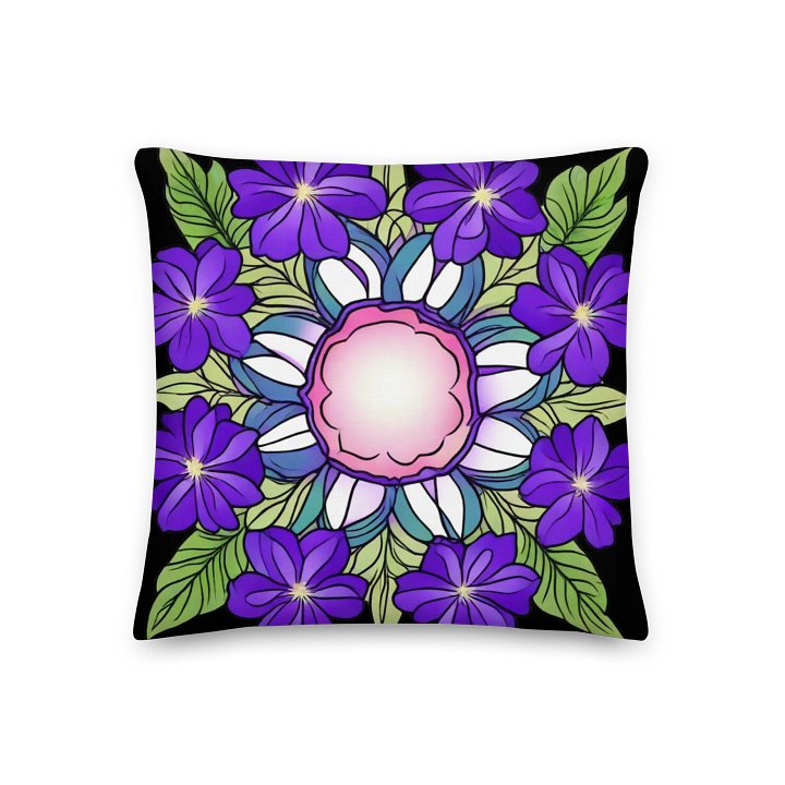 Celestial Petalwheel Mandala - Pillow product image (1)