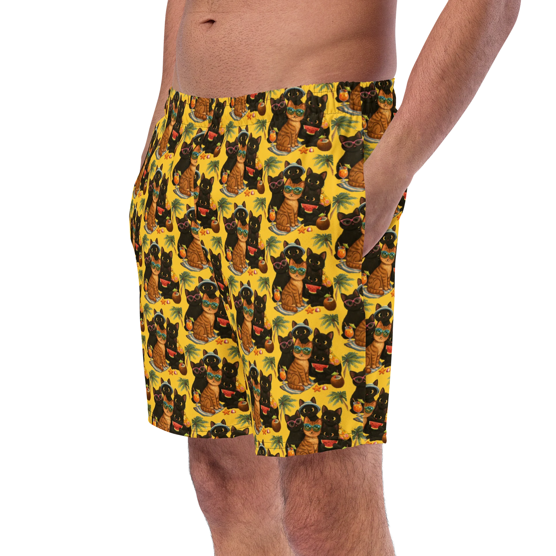 Cat brigade summer Swim Shorts product image (2)