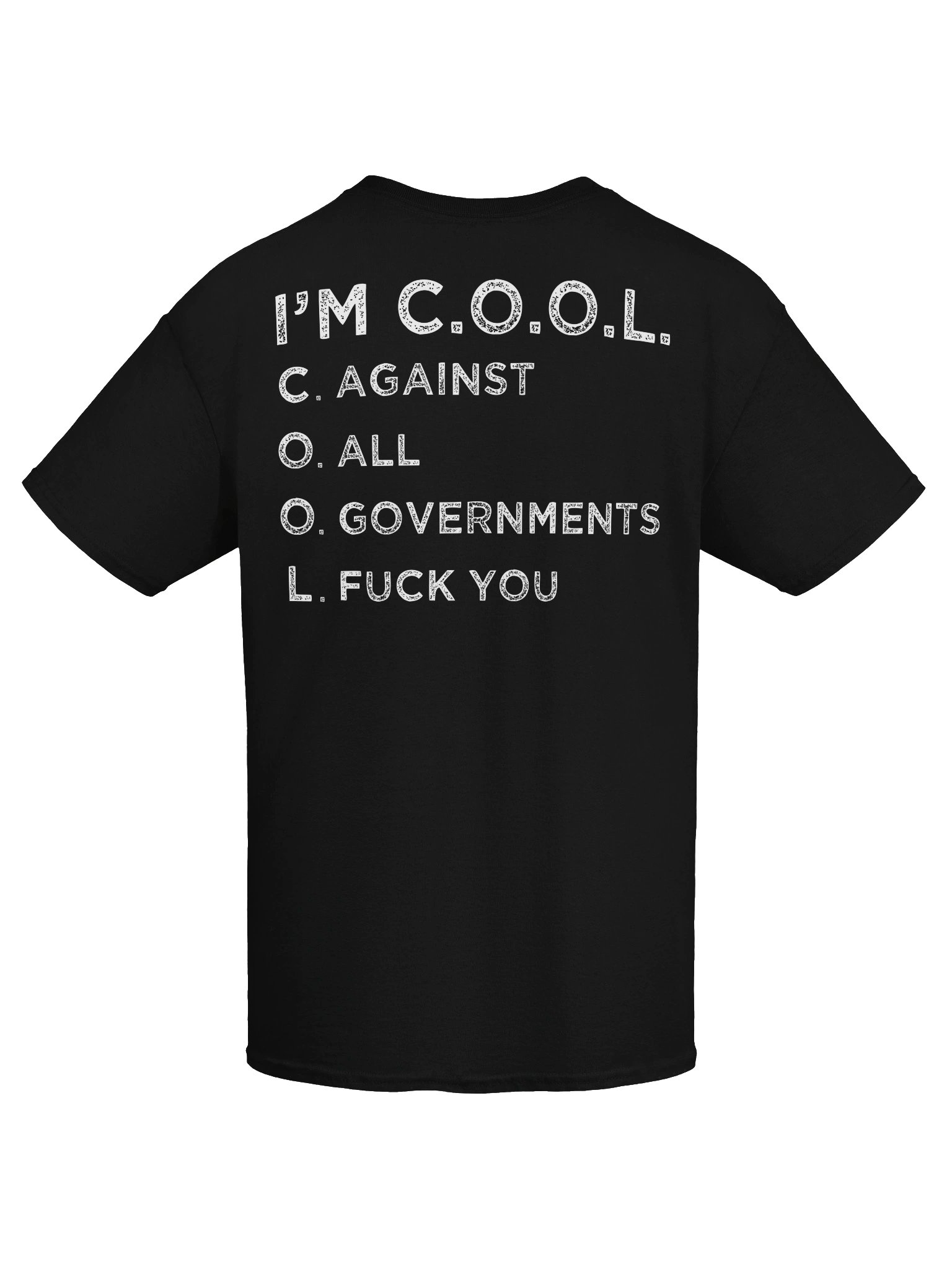 I'M COOL (AGAINST ALL GOVT'S FUCK YOU) W/ INSIGNIA product image (7)