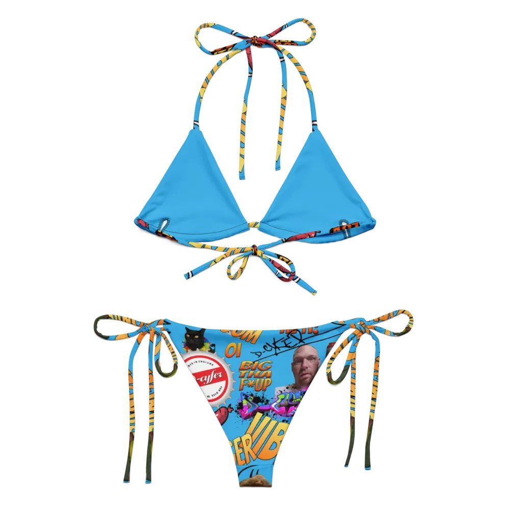 Emote Bomb Bikini Blue product image (3)
