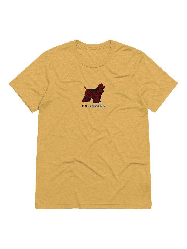 Only Spans T-Shirt(Embroidered) of an American Cocker Spaniel(Liver) product image (49)