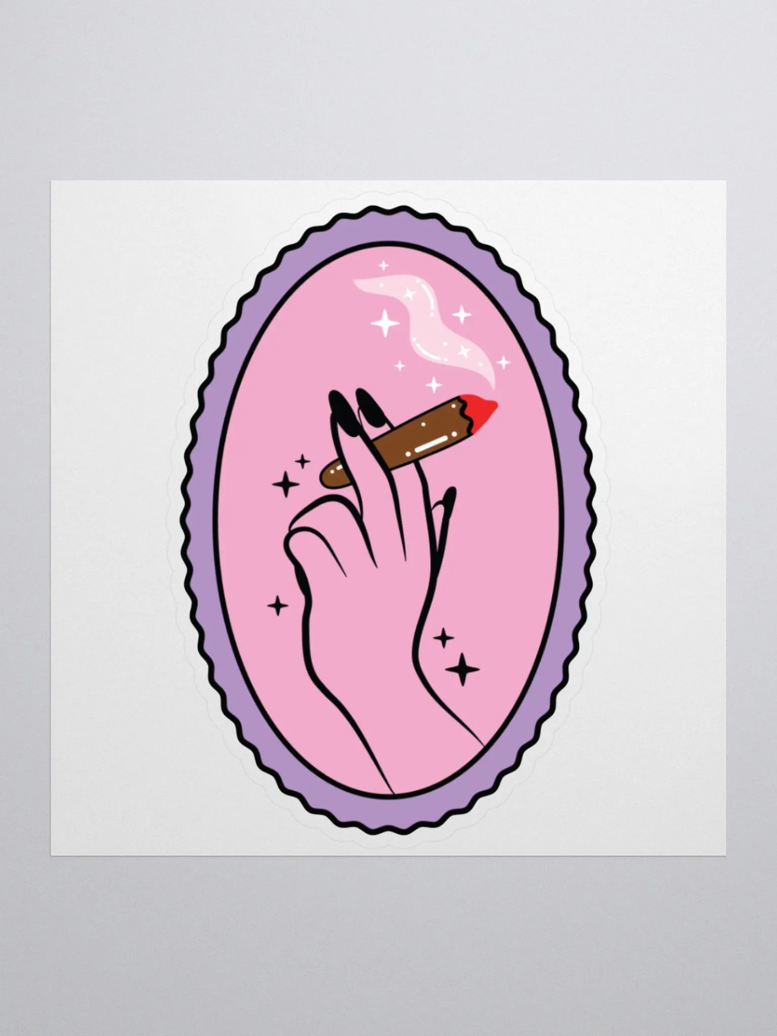 blunt hand sticker product image (1)