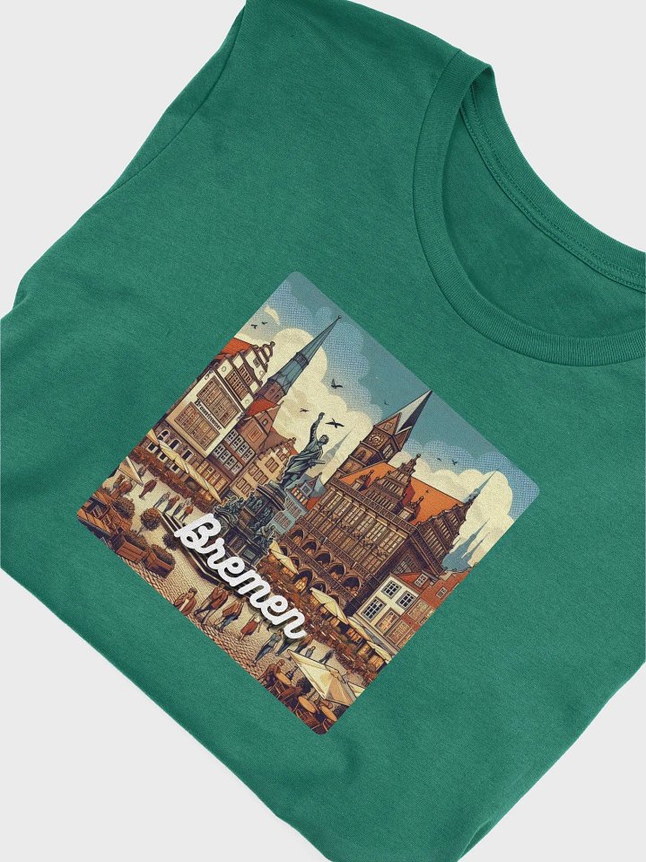 Bella+Canvas Supersoft T-Shirt | AI Design Bremen city product image (1)