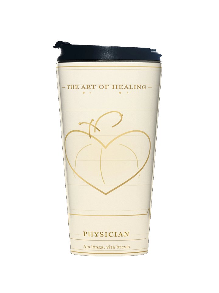 Physician Heart Design – 15oz Travel Mug product image (1)