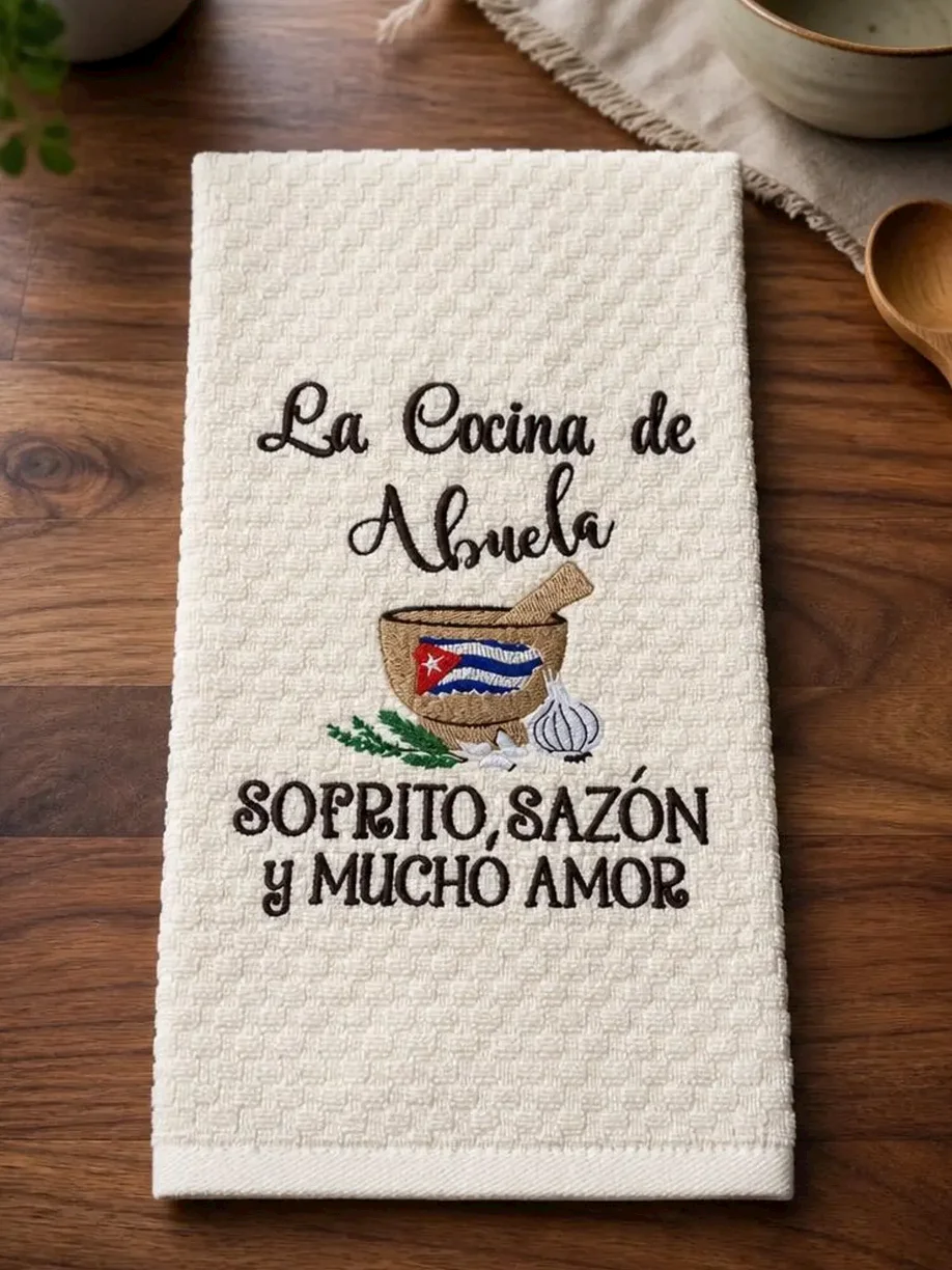La Cocina de Abuela Cuban Kitchen Towel product image (2)