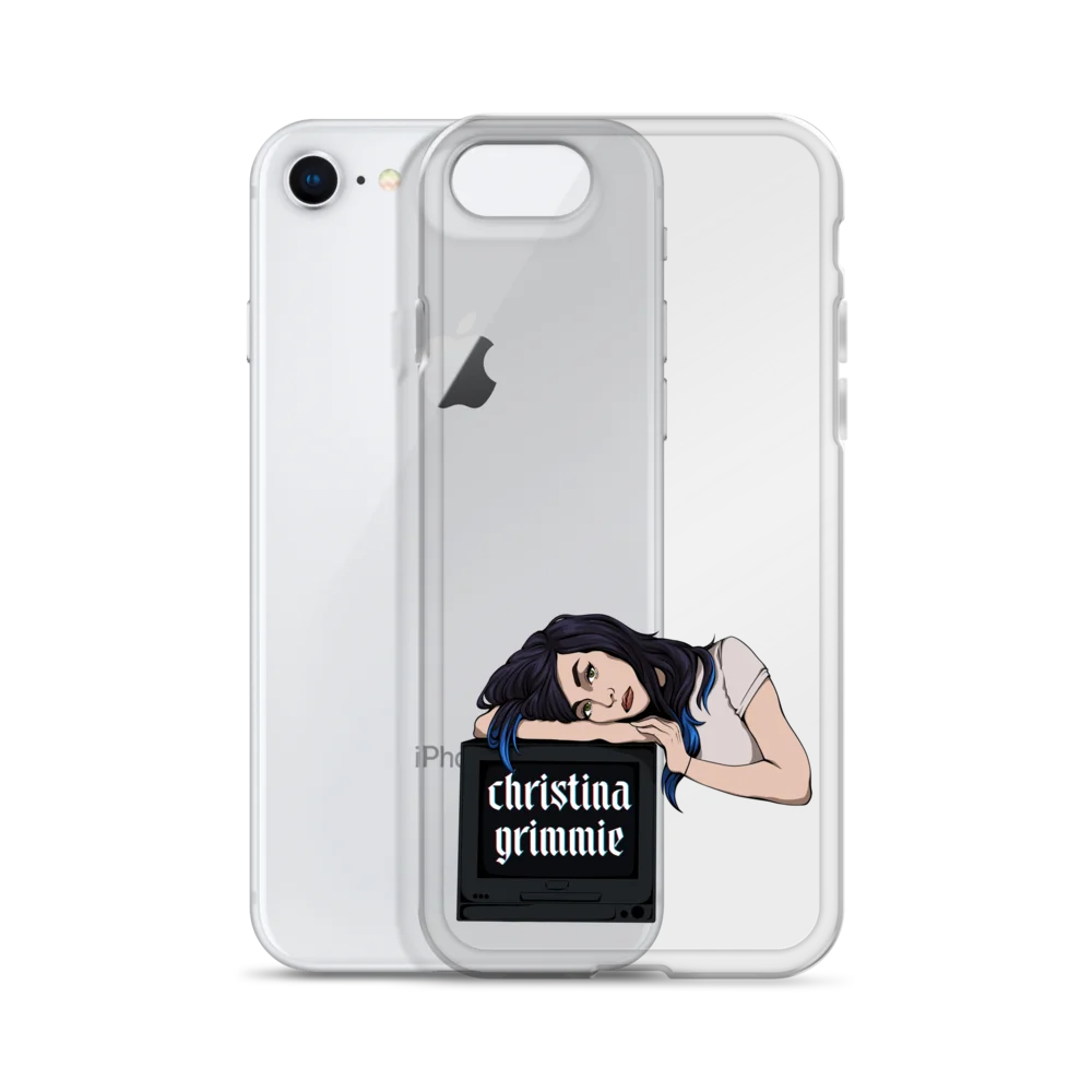 Grimmie TV Clear iPhone Case product image (1)
