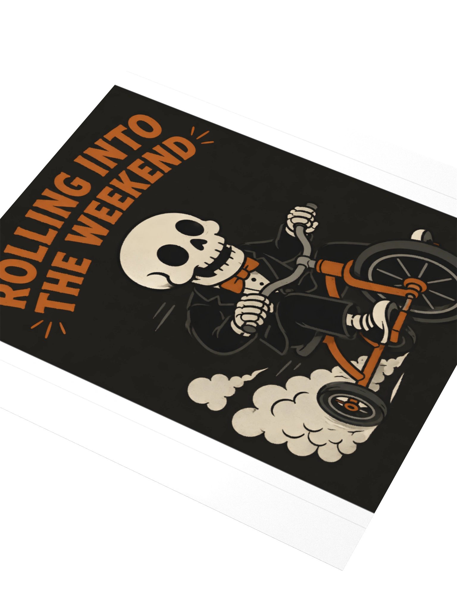Rolling Into the Weekend Sticker product image (3)