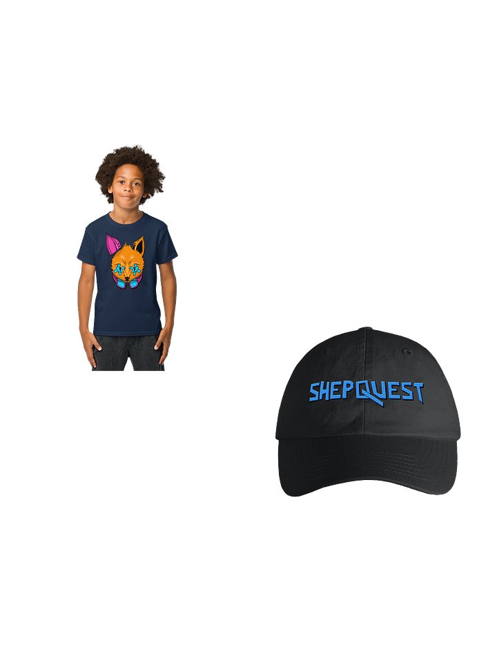 ShepQuest Kids T-Shirt and Hat Bundle product image (1)