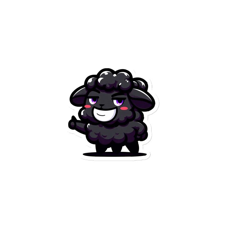 S3 Black Sheep Team Magnet product image (1)