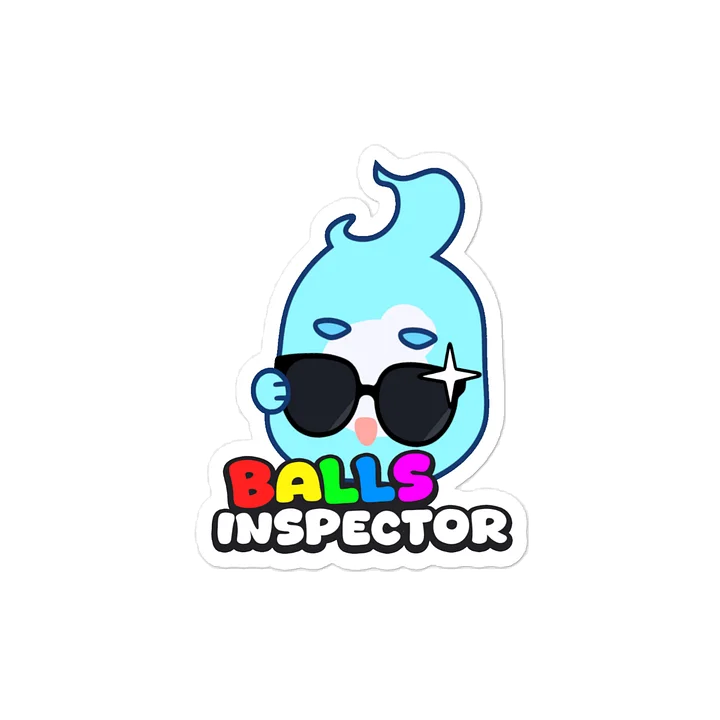 BALLS INSPECTOR - Vinyl Decal Sticker [ For Cars / Bottles / Laptops etc.] product image (1)