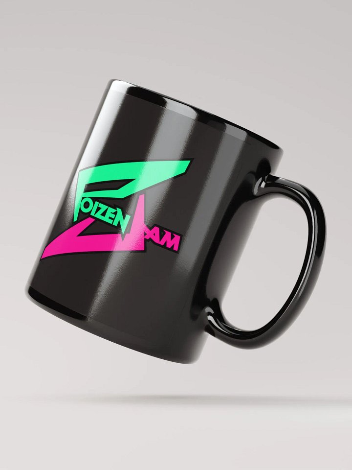 PoizenJam Logo Mug (Black) product image (3)