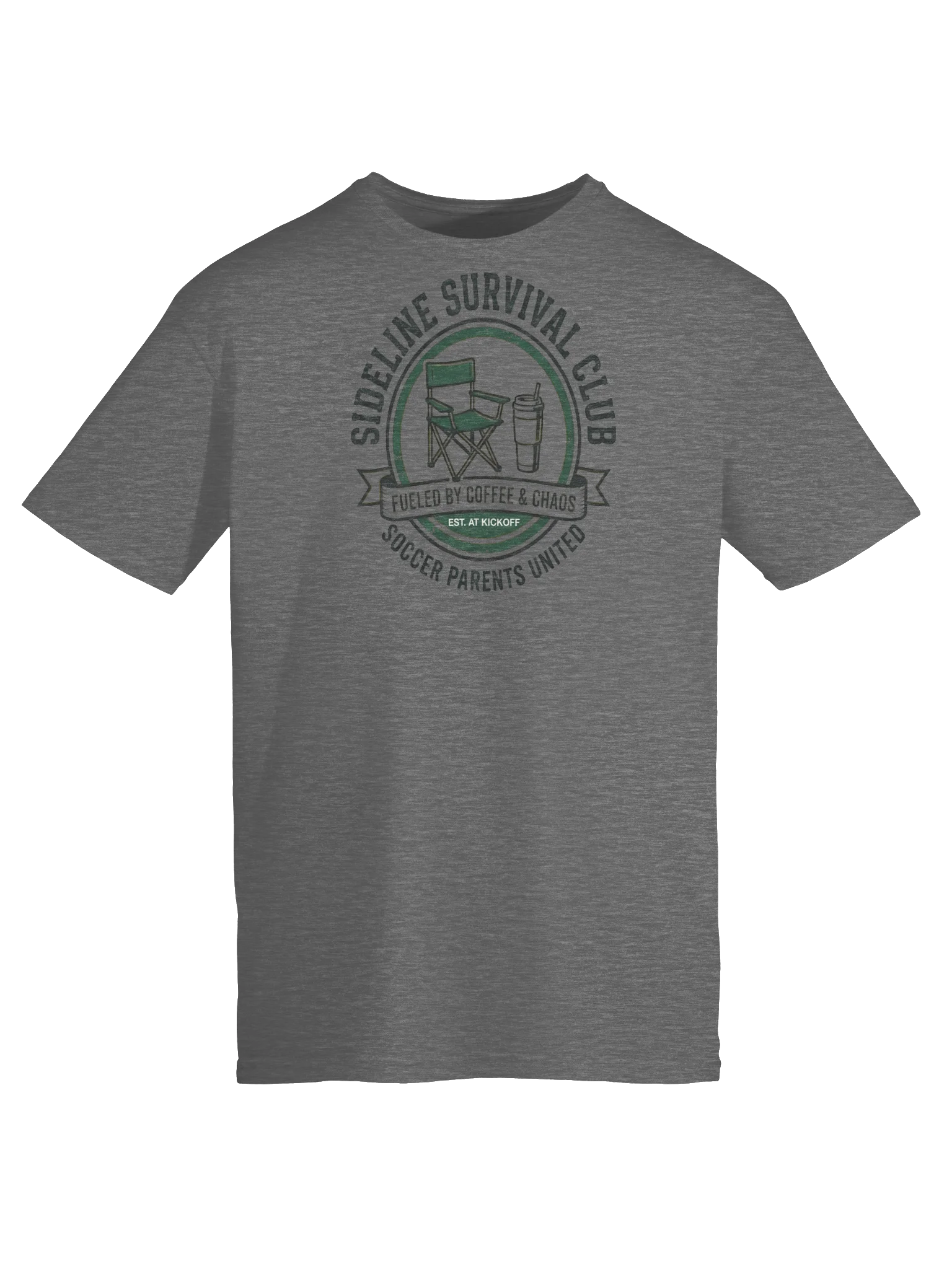 Sideline Survival Club Soccer Parents Tee product image (5)