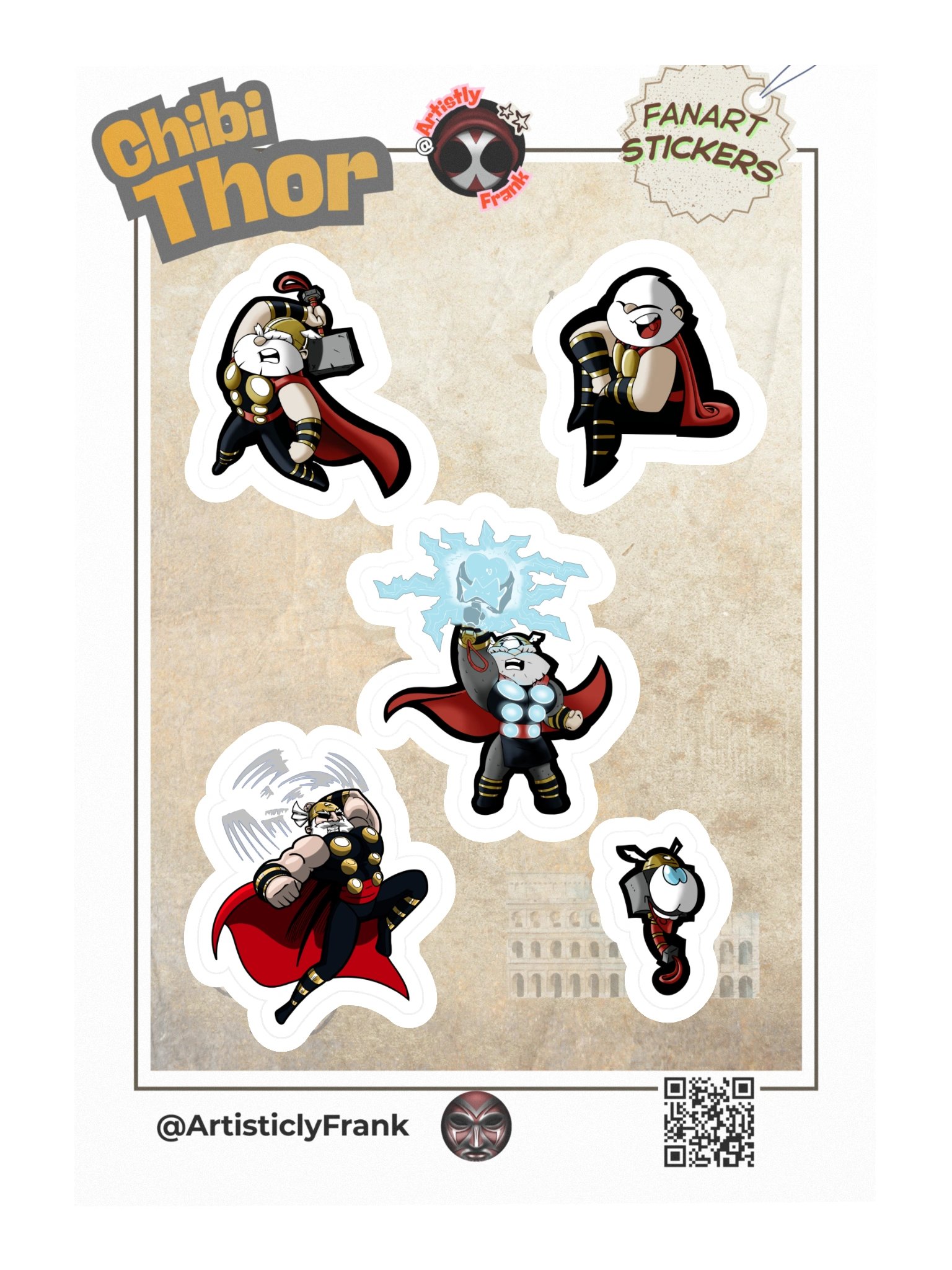 MVP Chibi Thor | No Background product image (3)