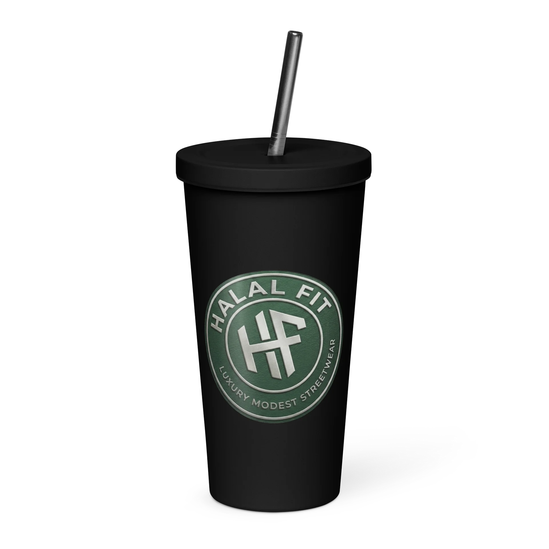 Halal Fit - Black Tumbler with Straw product image (3)