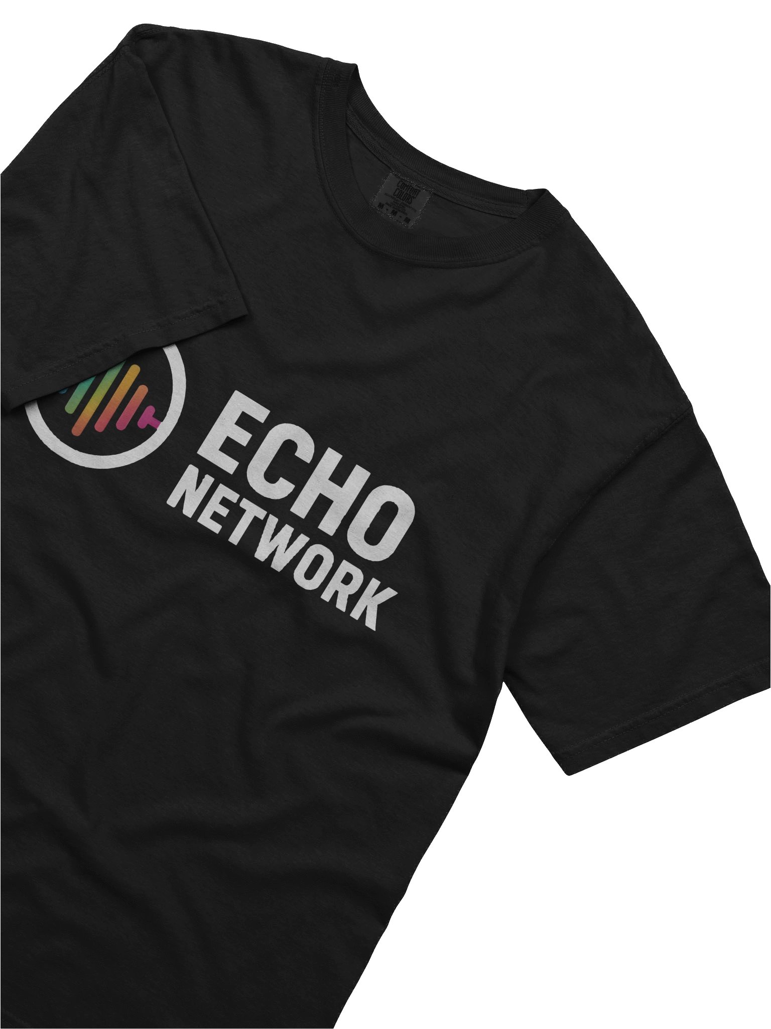 Echo Network “Frequency” Black Tee product image (5)