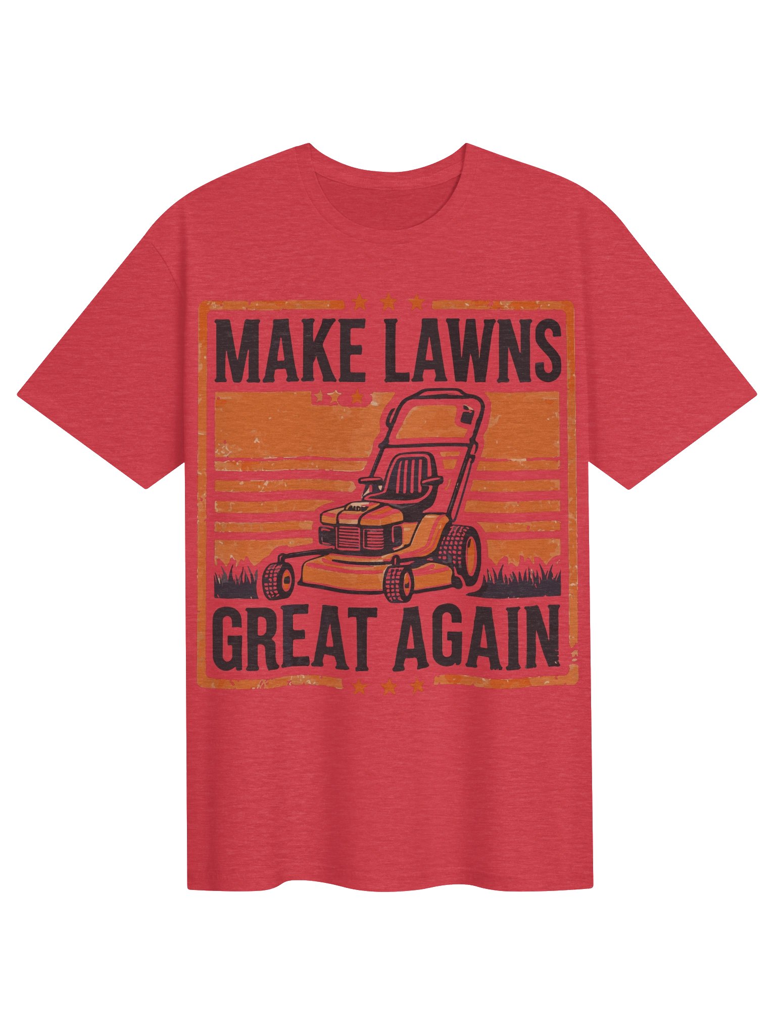 Make Lawns Great Again Shirt | Funny Lawn Mower Dad Tee | Father’s Day Gift for Lawn Care Dads product image (10)