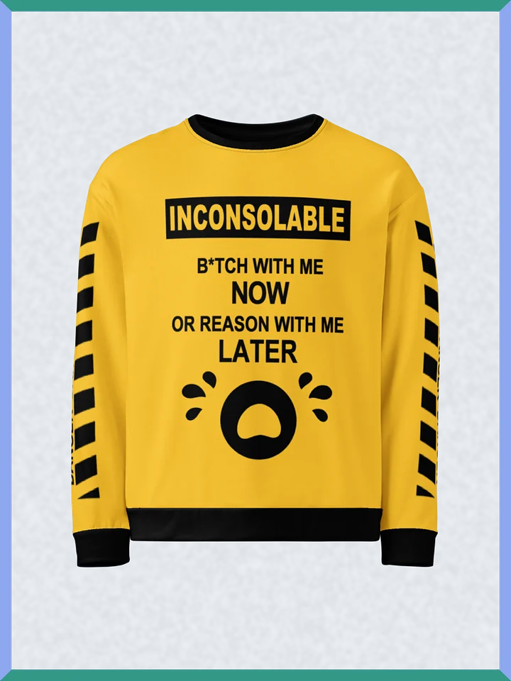 Inconsolable Statement - Sweatshirt product image (1)