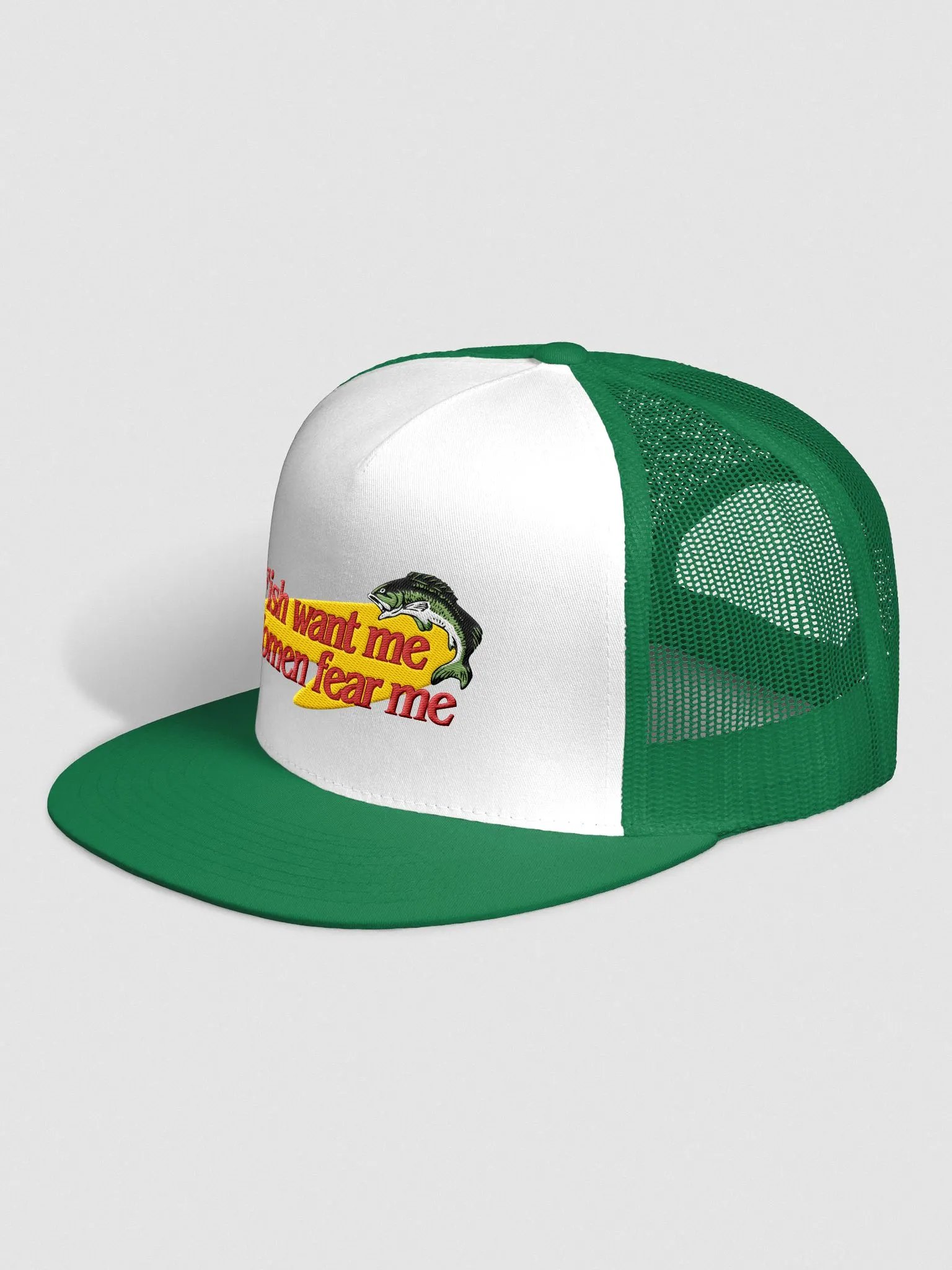 Fish Want Me, Women Fear Me Trucker Cap product image (4)