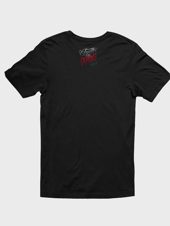 "This Shirt Is Haunted" mini design wtih ToD Logo on back product image (2)