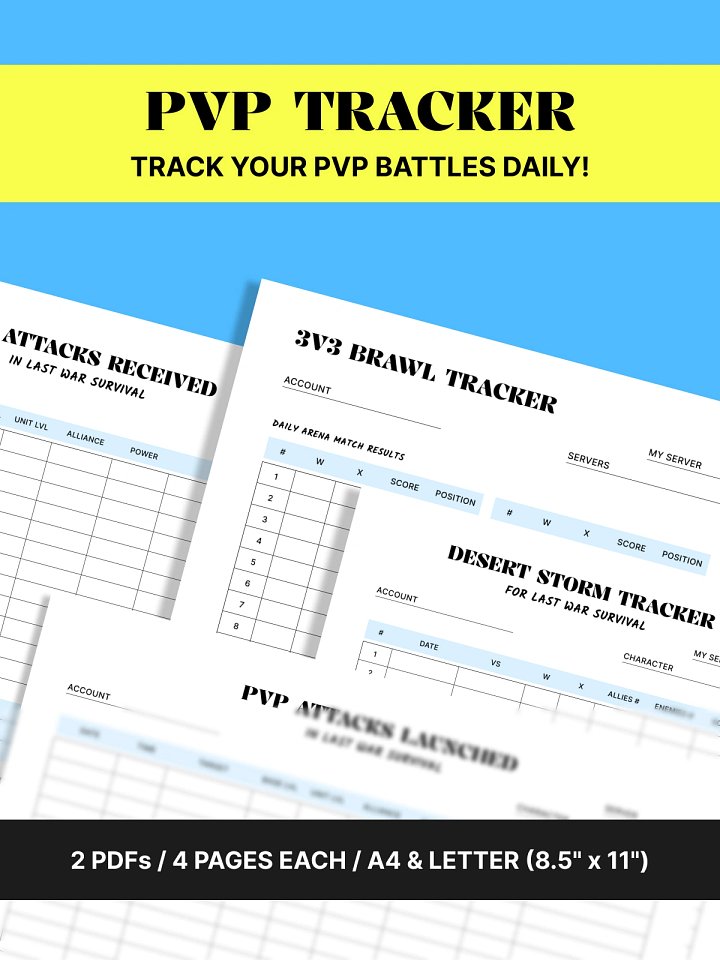 PvP Combat Tracker Log for Last War Survival product image (1)