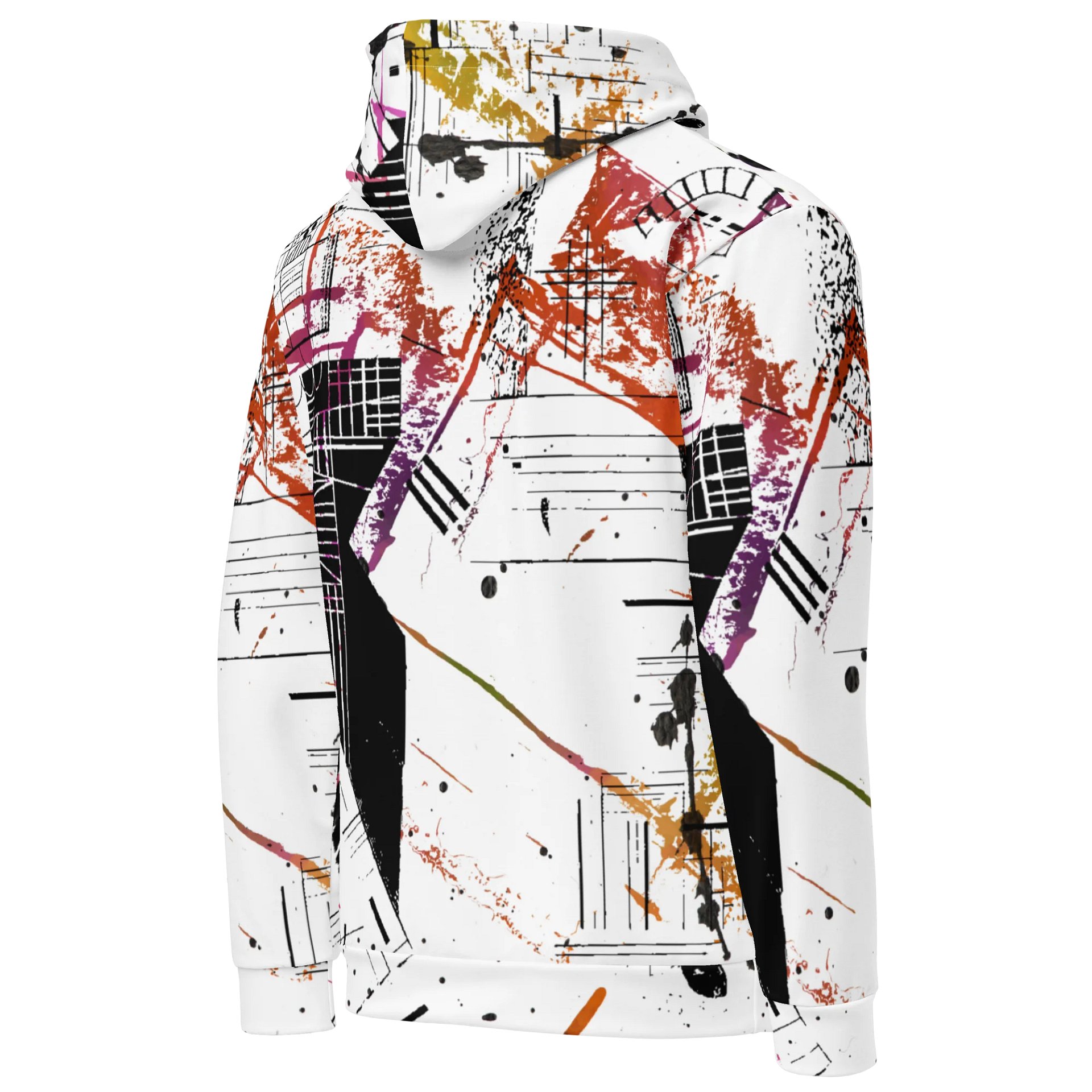 Ritmo Urbano (Urban Rhythm) Eco-Friendly Canvas Hoodie product image (5)