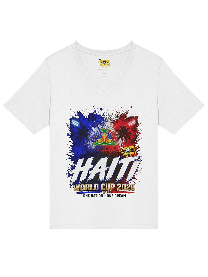 Haiti World Cup 2026 - Women V-neck product image (2)