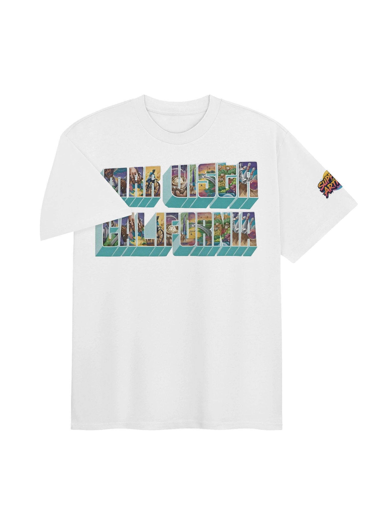 Mar Vista Graffiti Heavy Weight Shirt product image (8)