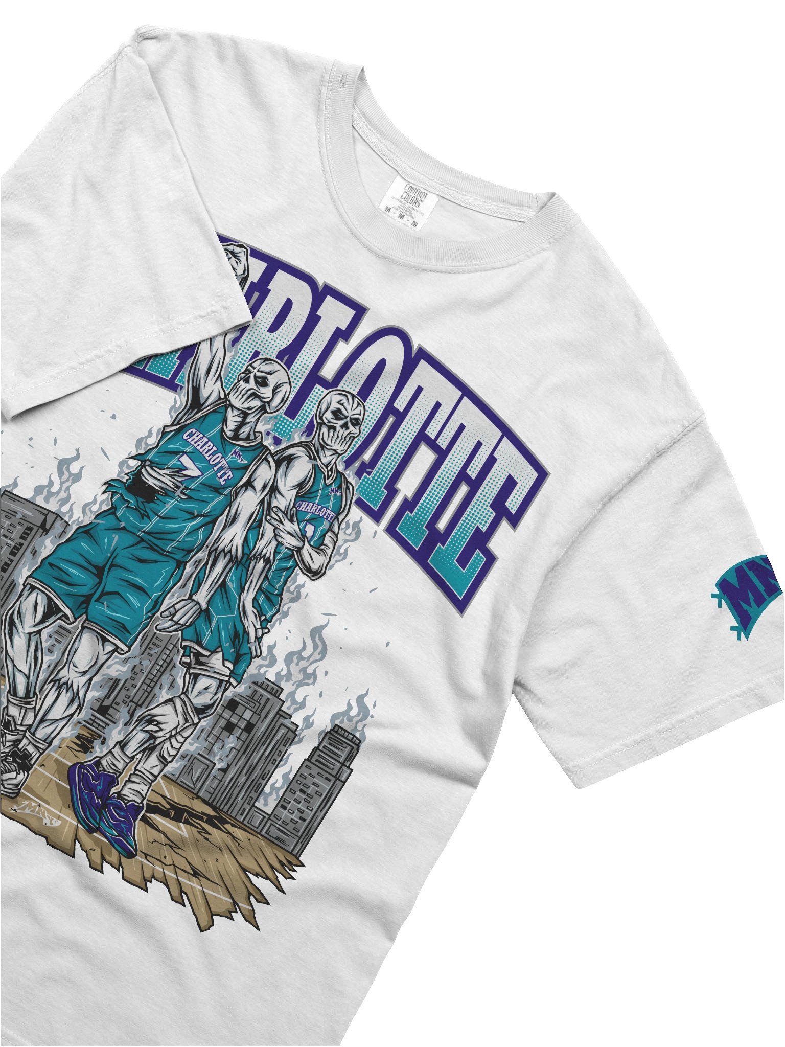 Charlotte, Welcome to Basketball Tee product image (31)