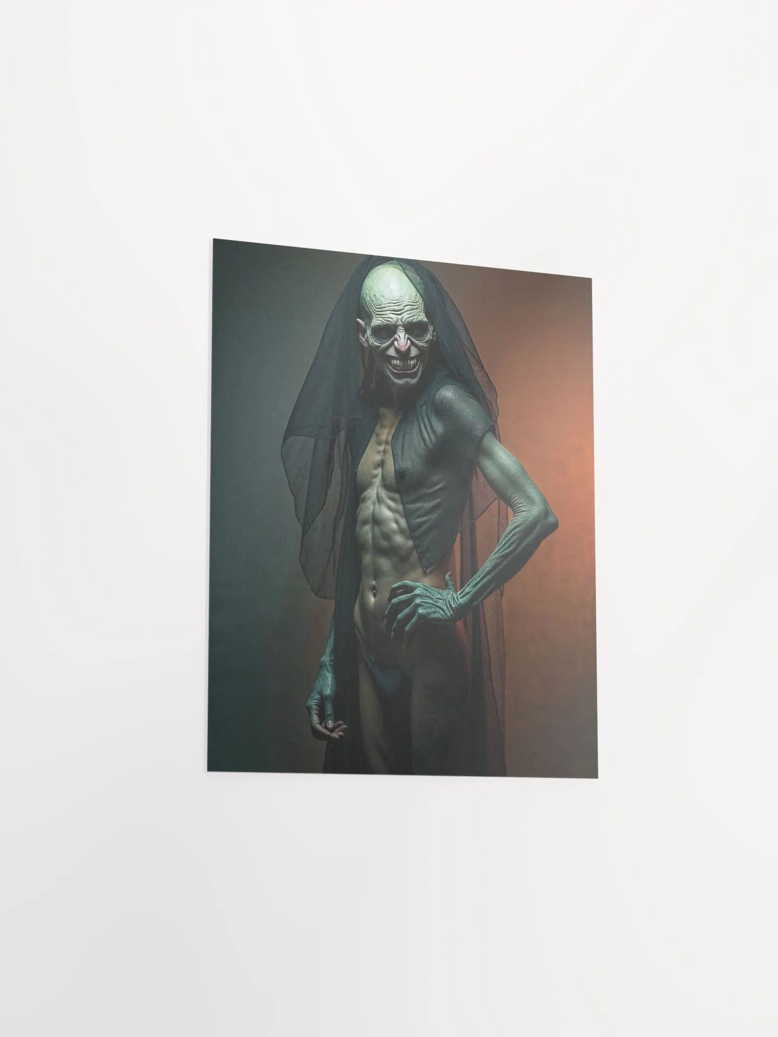 Veiled Grin Matte Poster product image (19)
