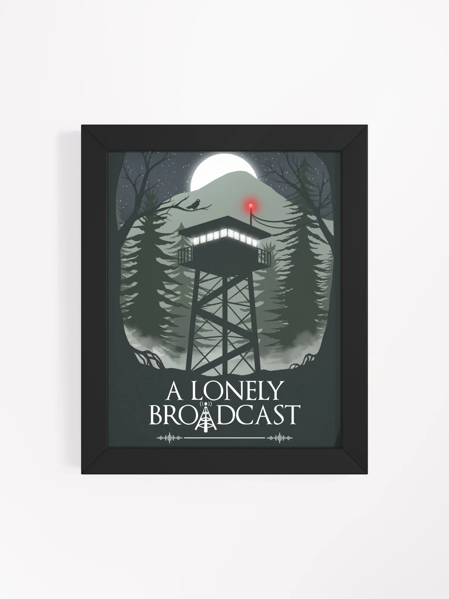 A Lonely Broadcast book cover poster (framed) product image (4)