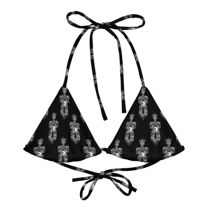 Black and White Bikini Top - PAO product image (1)
