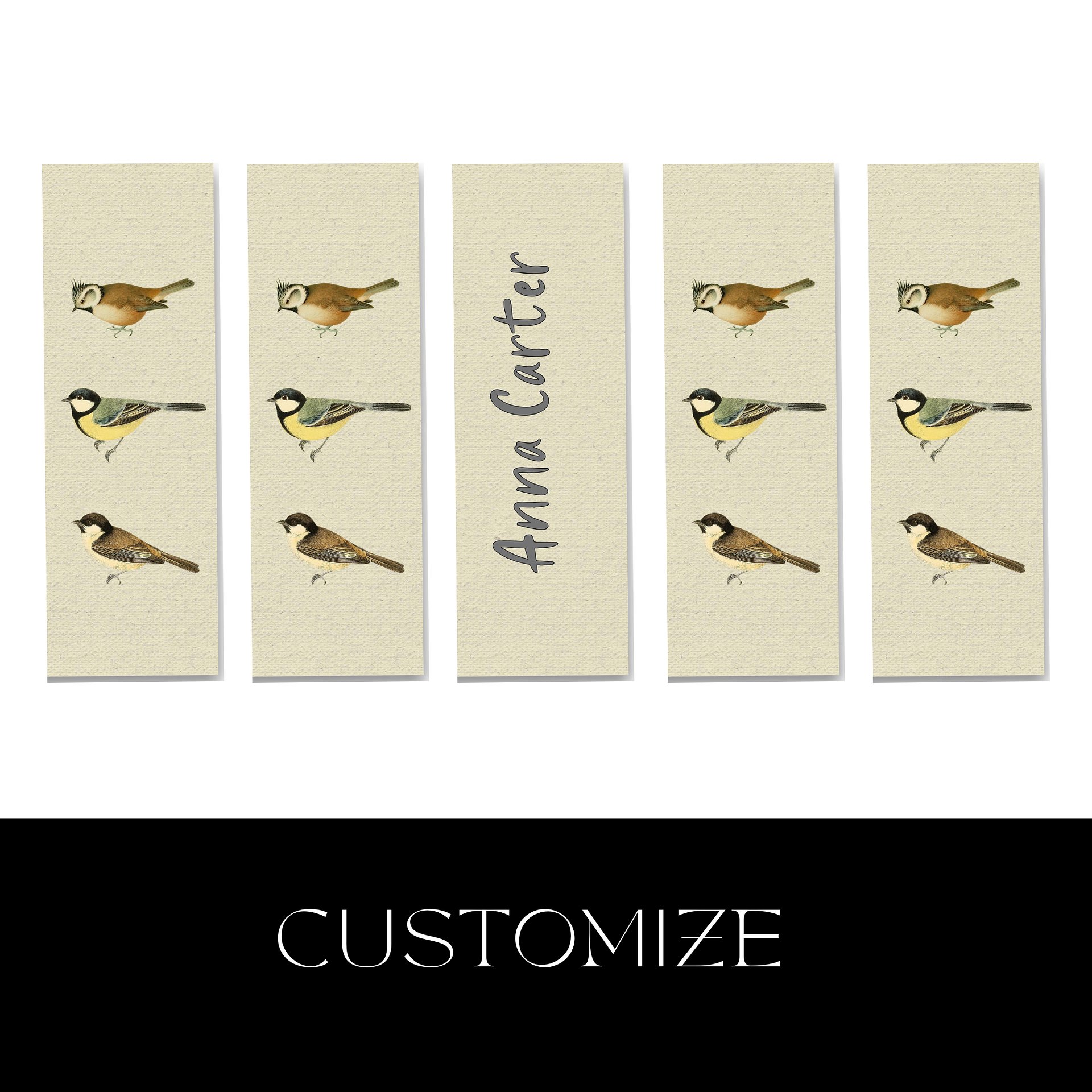 Tit Bird Bookmark product image (3)