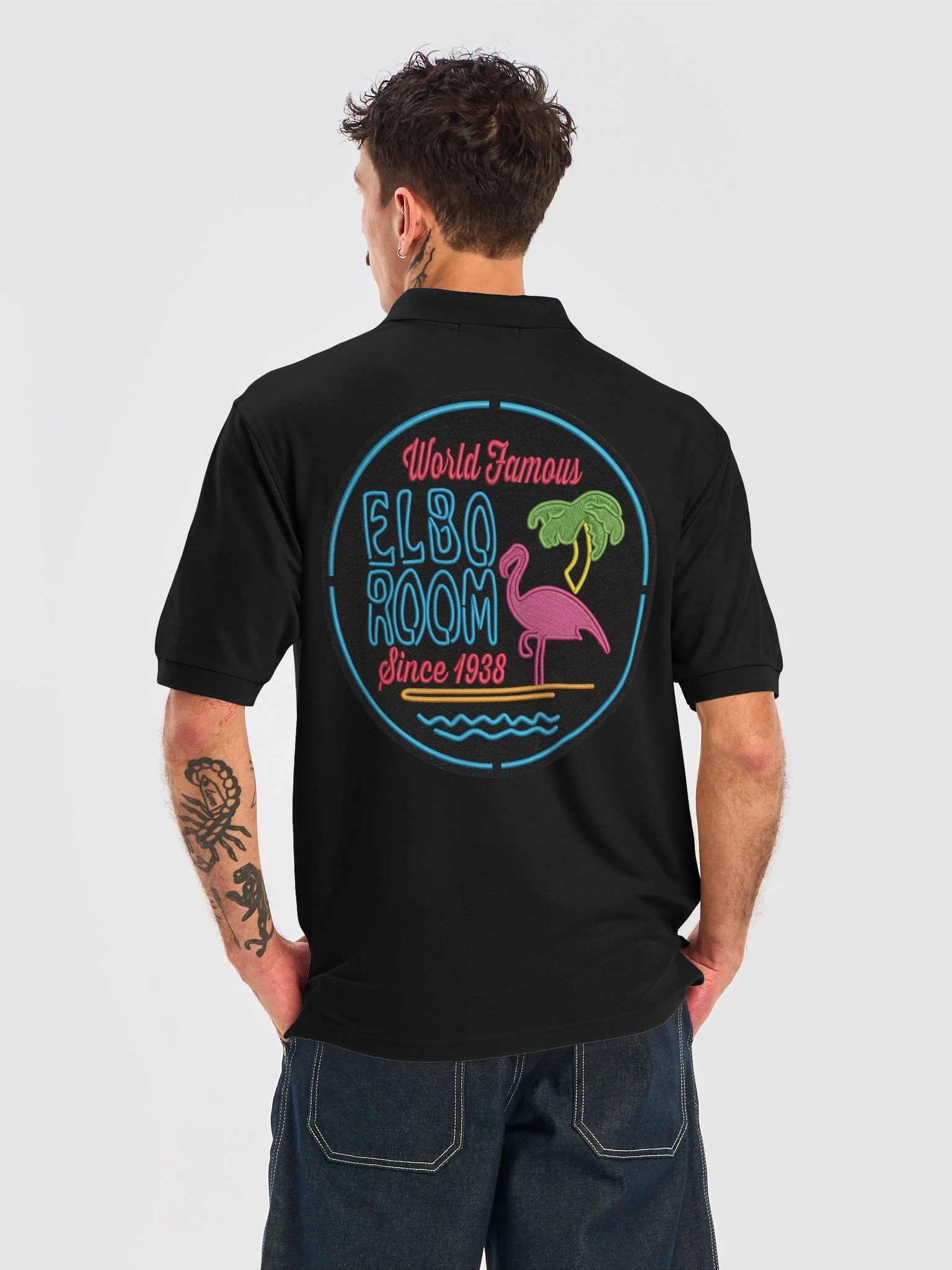 ElboTV & Elbo Room Neon Polo product image (6)