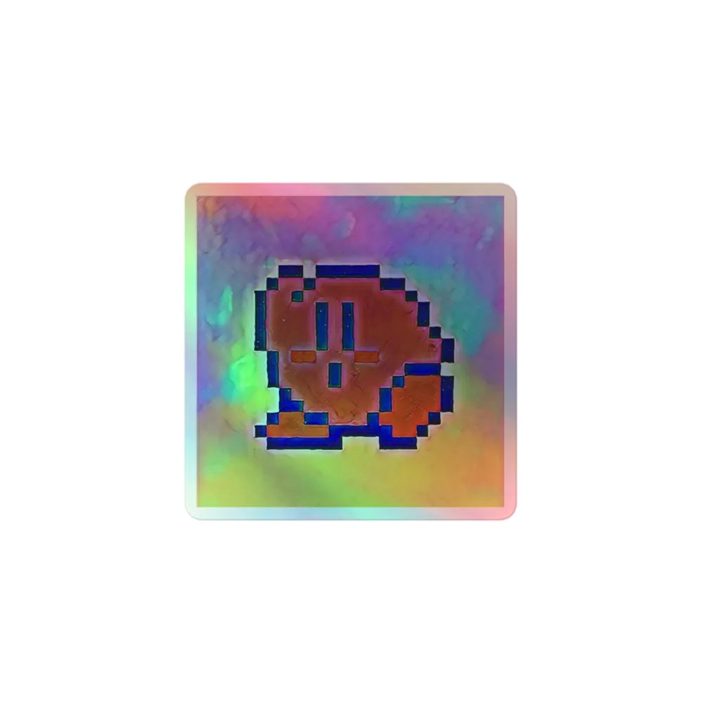 8-bit Kervy Holographic Sticker Set product image (1)