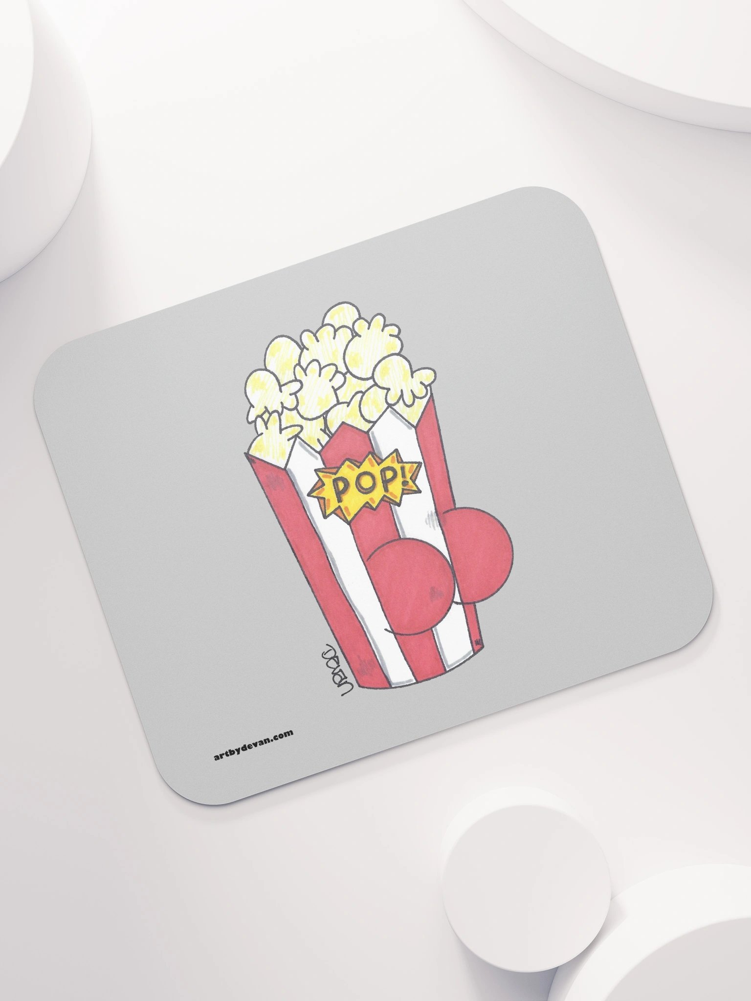 Butts: Popcorn Mousepad product image (7)