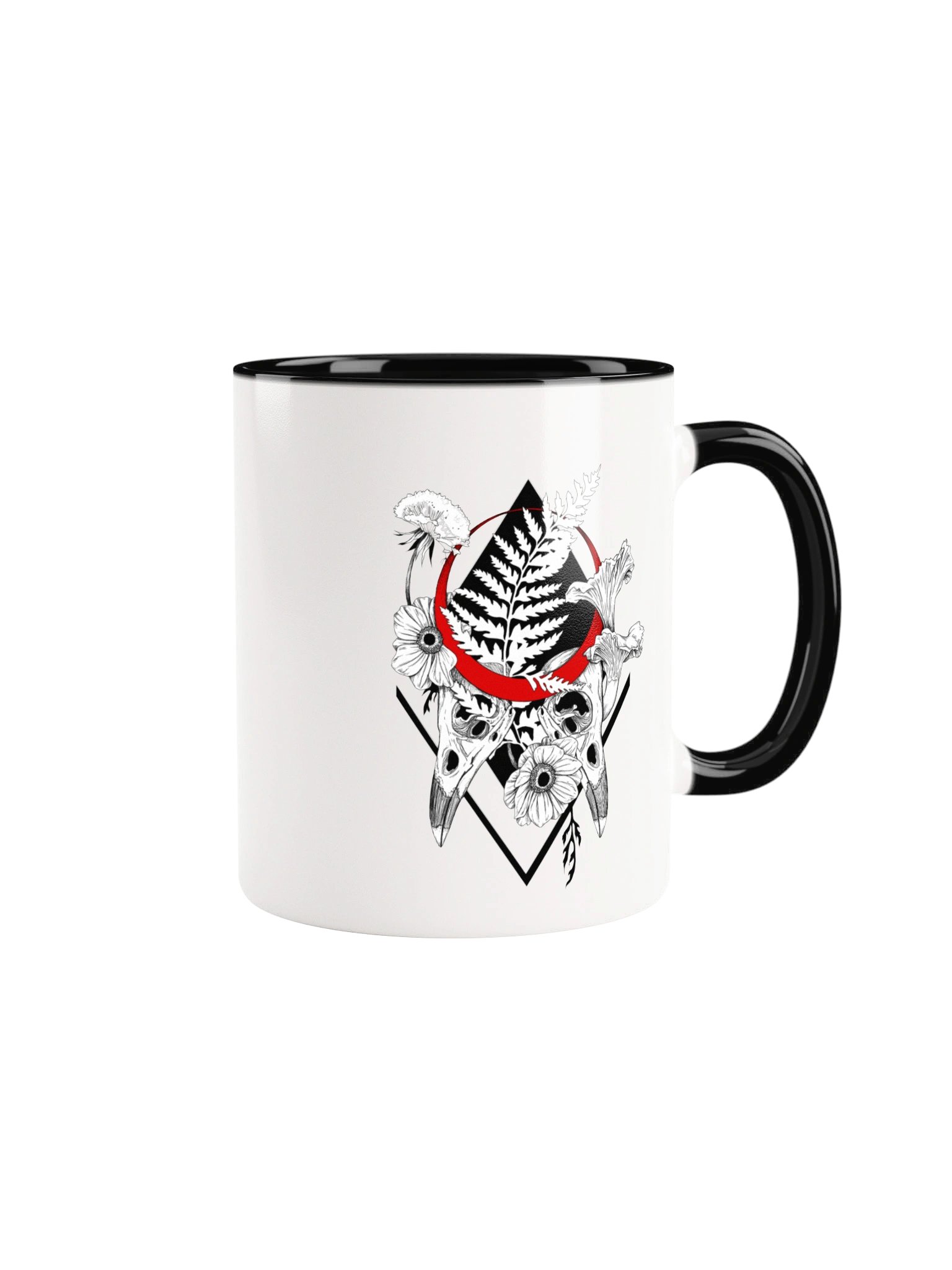 Raven Skull Mug product image (1)